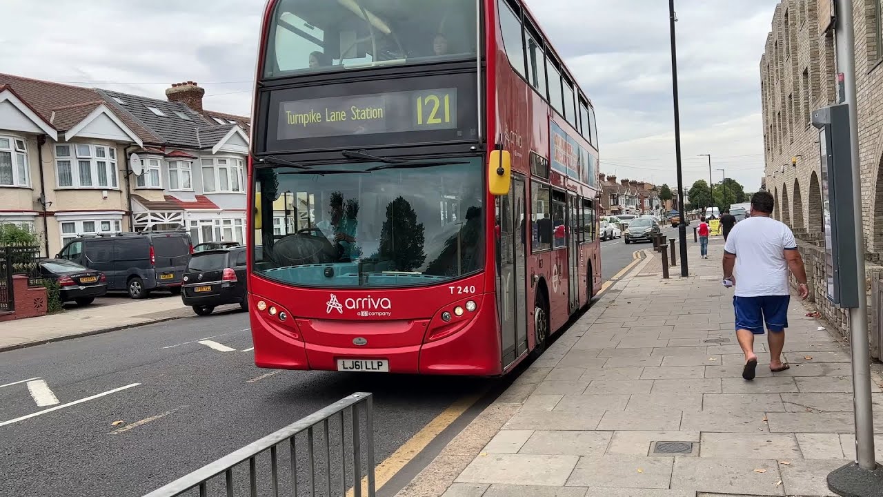 Arriva Buses on Ordnance Road, Enfield July 2022