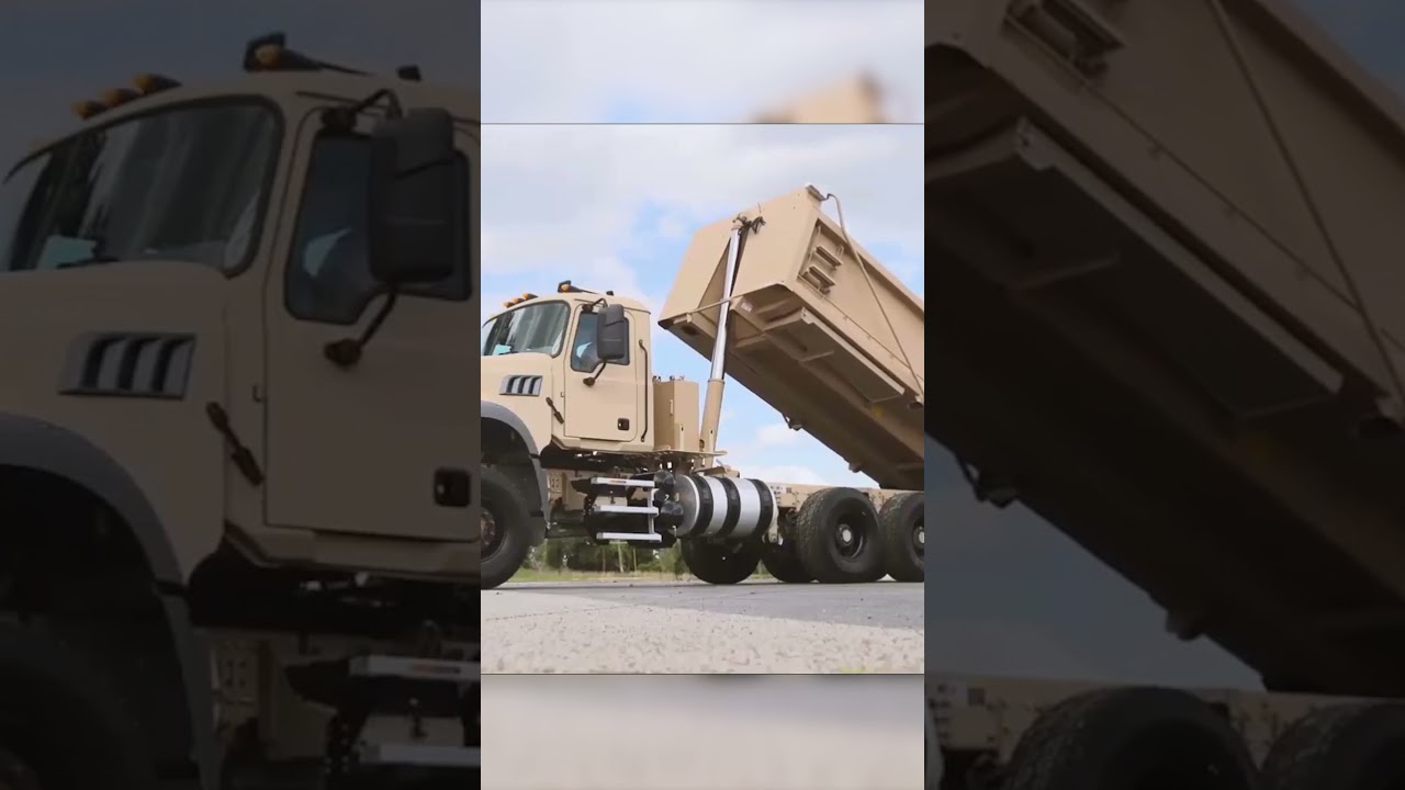 Самосвалы армии США от Mack Defense | МИР ГРУЗОВИКОВ #КОРОТКО