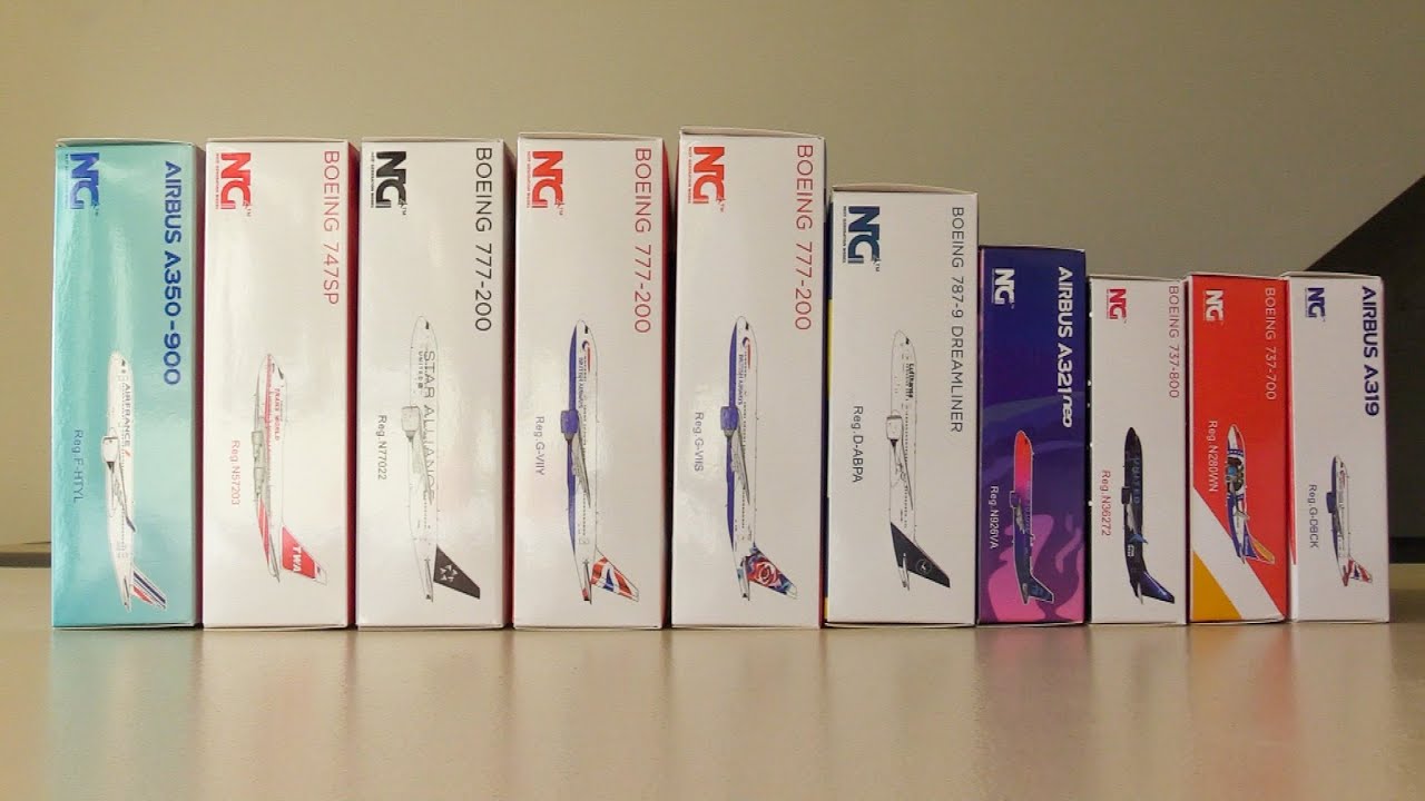 Giant 10 NG Models Unboxing!