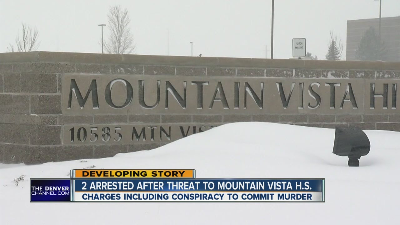 2 girls arrested for murder plot in Mountain Vista High School