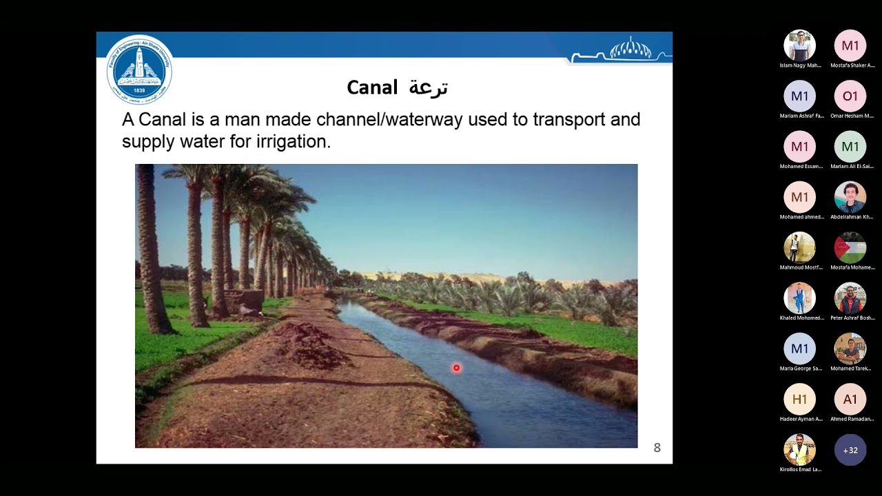 CEI333 | Design of Irrigation Structures | Lecture 1 - Alignment