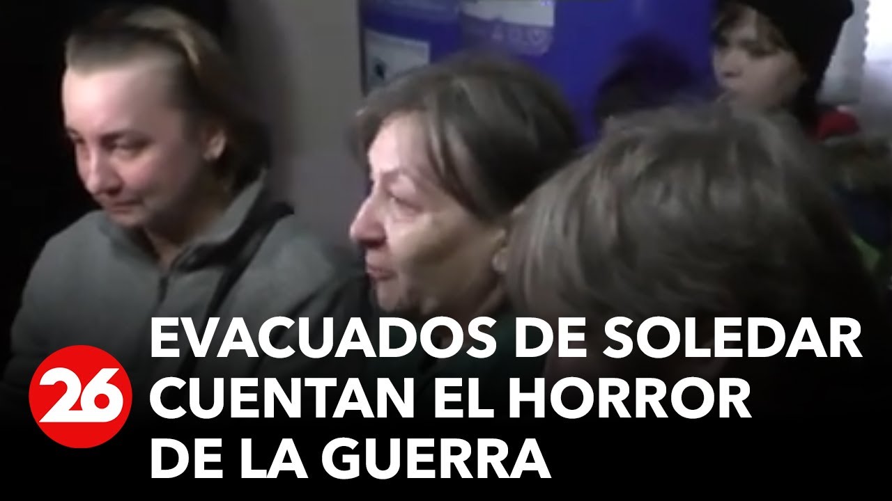 UCRANIA | Los evacuados de Soledar cuentan el horror de la guerra