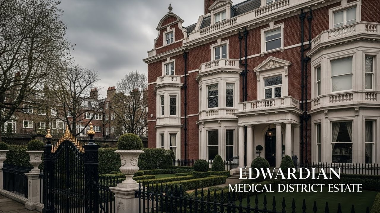 Step Inside Fitzrovia's $245M Edwardian Palace Mansion | London's Medical District Estate