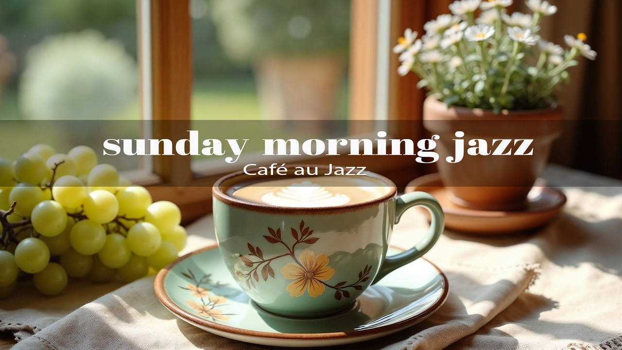 Sunday Morning Jazz ☀️ Positive Jazz Music & Soft Spring Bossa Nova Instrumental for Start the Day