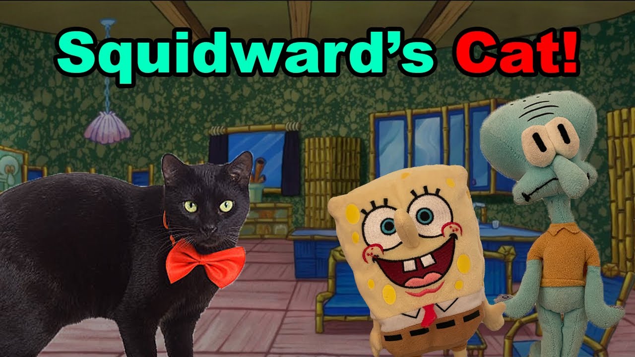 Squidward’s Cat (SpongeBob Plush Original)