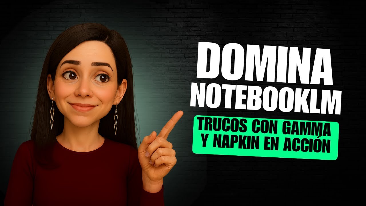 DOMINA NOTEBOOKLM + Trucos con GAMMA y NAPKIN en ACCIÓN 💡🤖 | ¡Productividad al MÁXIMO!
