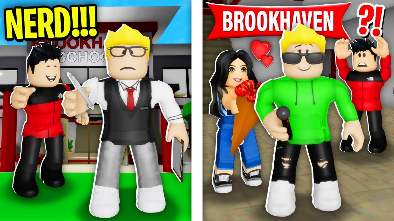 Von NERD zu BER&Uuml;HMT in Brookhaven! 😄 (Roblox Brookhaven 🏡RP | Story Deutsch)