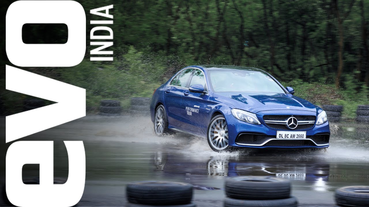 Drifting Lessons in a Mercedes-AMG C 63 S