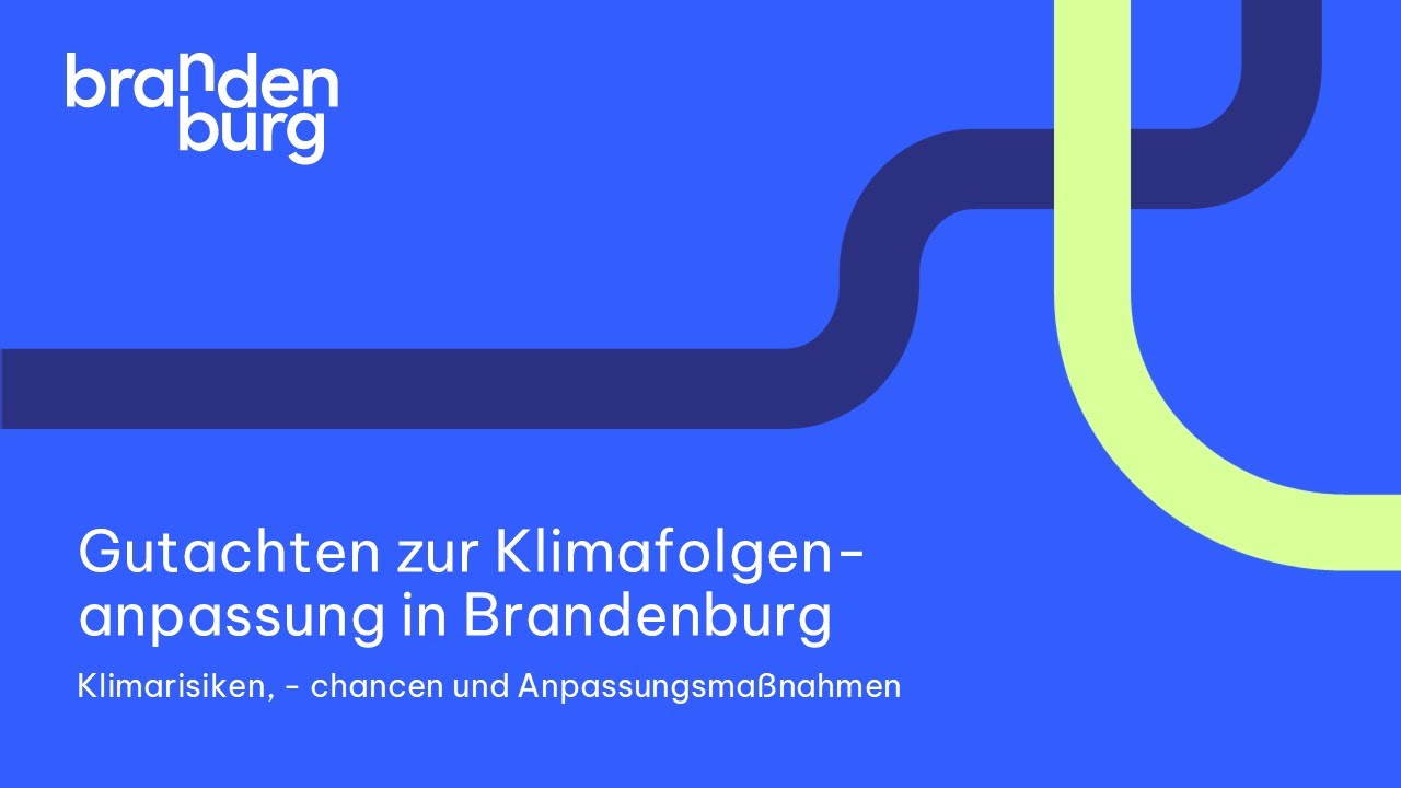 Abschlusspräsentation des Gutachtens zur Klimafolgenanpassung im Brandenburger Tourismus