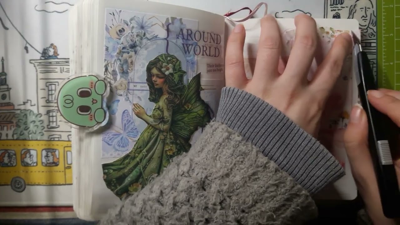 [with umiearth] 딥슬림 │ #scrapbooking #コラージュ #느리게다꾸 #다꾸