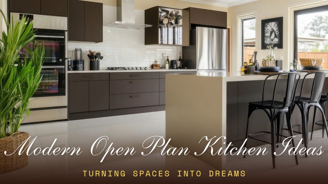 Modern Open Plan Kitchen Design Ideas | Transform Your Home with These  Open Plan Kitchen Designs