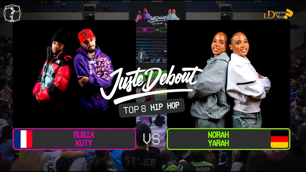 TOP 8 HIP HOP I JD 2026 I RUBIX & KUTY VS NORAH & YARAH