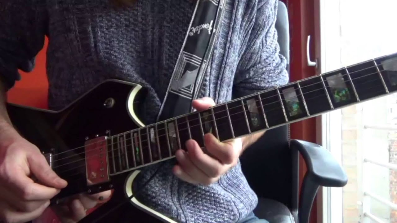 Accept - Head over heals guitar cover + solo
