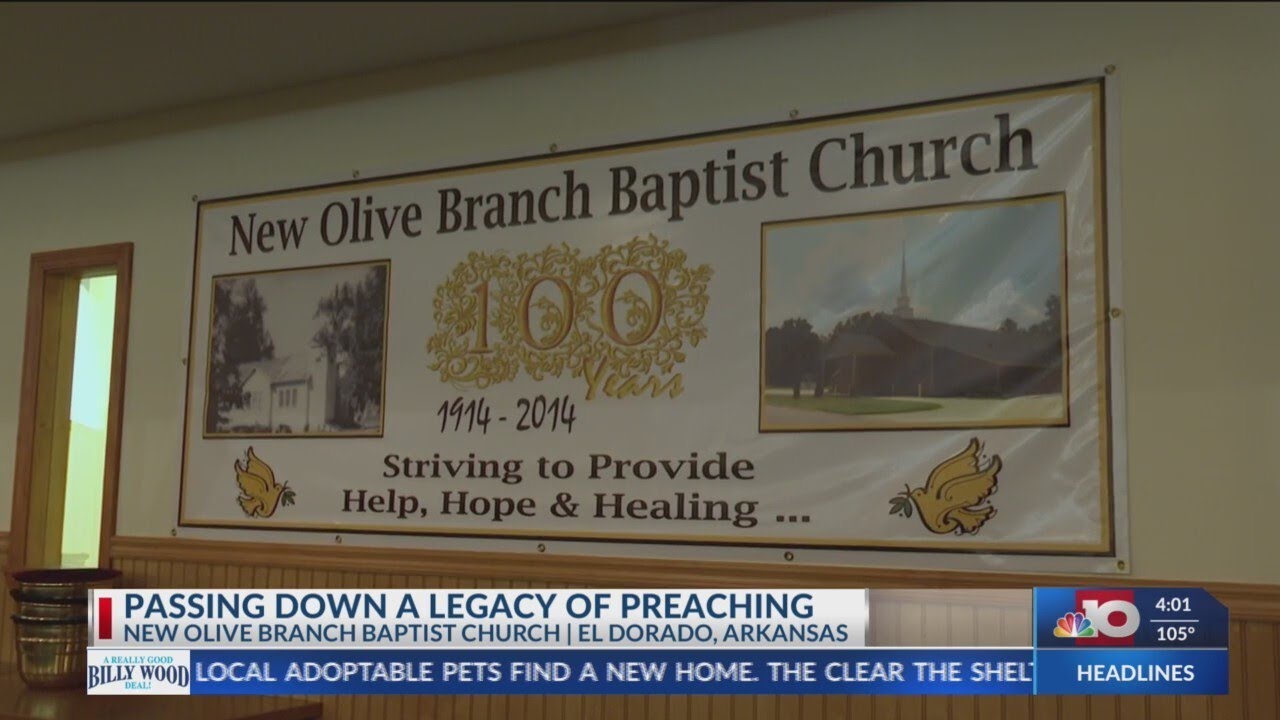 Passing down a legacy of preaching at New Olive Branch Baptist Church