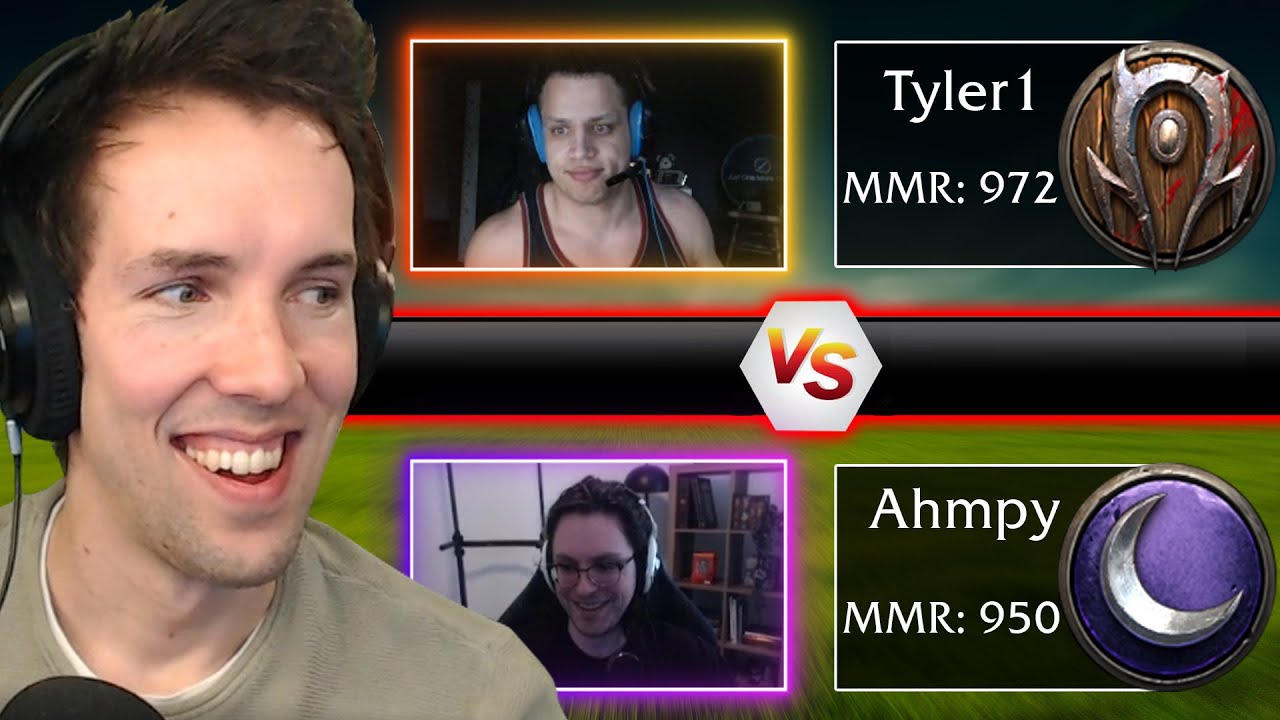 TYLER1 случайно встретил AHMPY в WC3! Это было ЧИСТОЕ КИНО!
