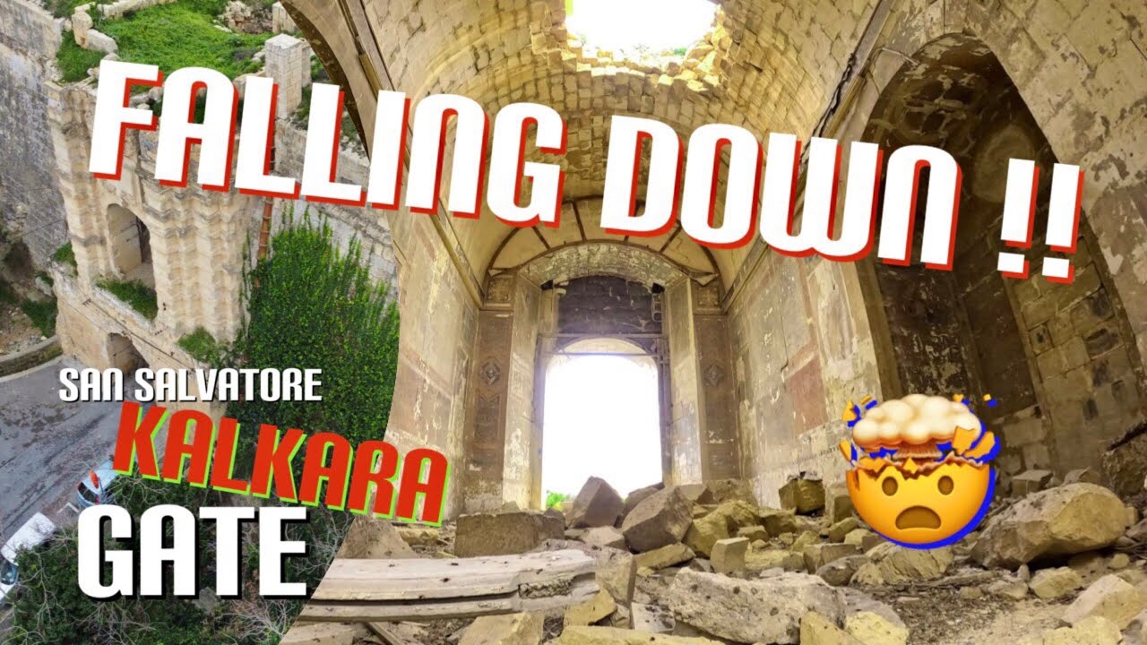 San Salvatore Gate - Kalkara ... Abandoned - A UNIQUE Heritage Monument  - Left to Ruins :( HELP !!