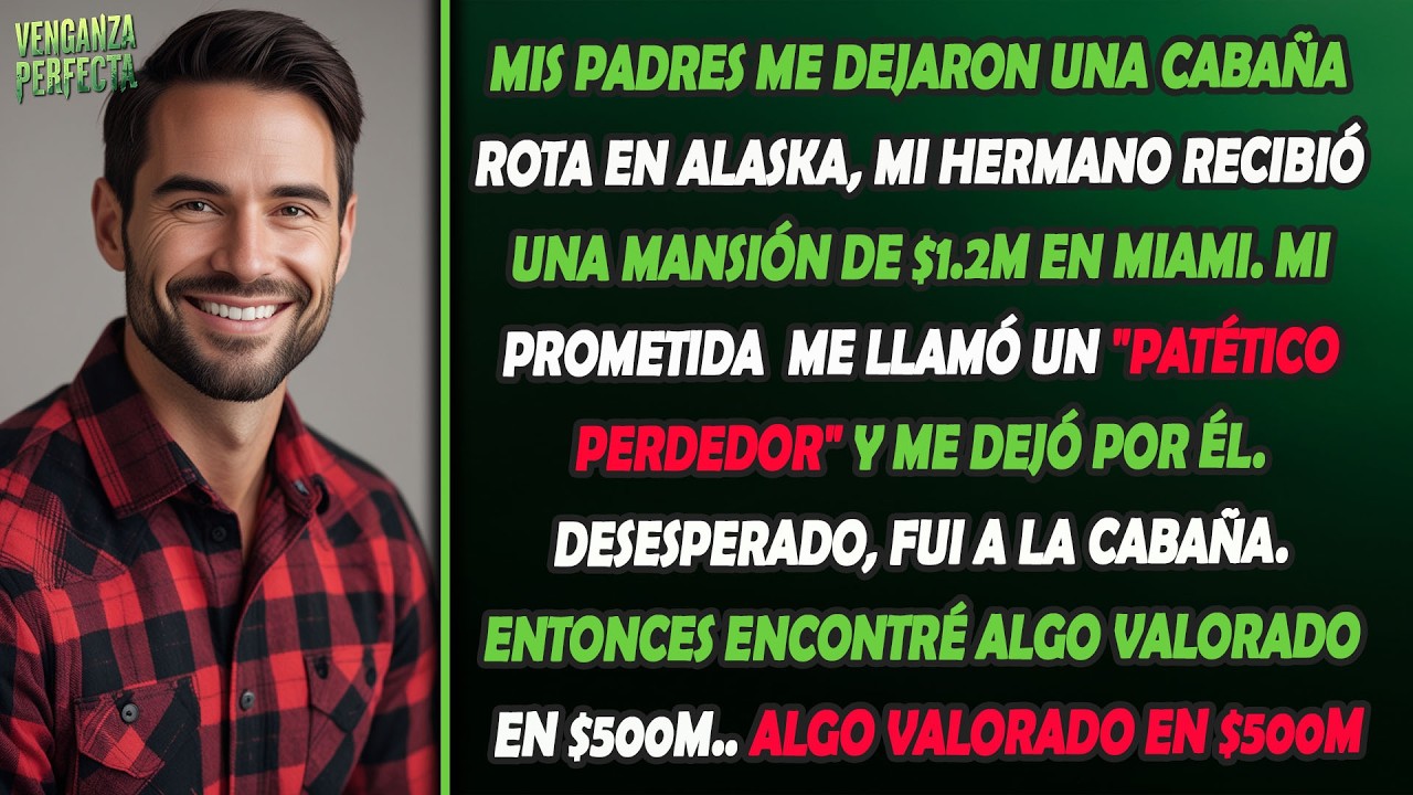 Me dejaron una cabaña en ruinas; a mi hermano, una mansión de $1.2M. Entonces descubrí $500M.
