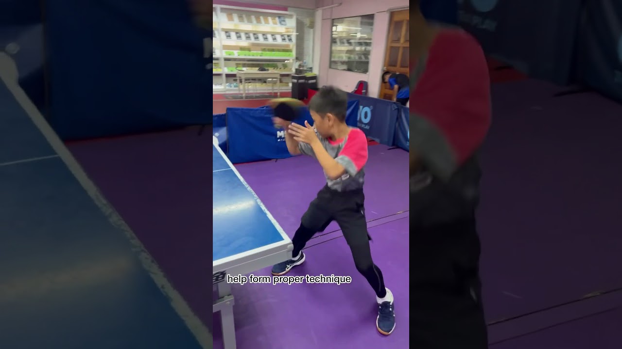 shadow play #msasport #msakidsclass #teamgewo #pingpong #tabletennis
