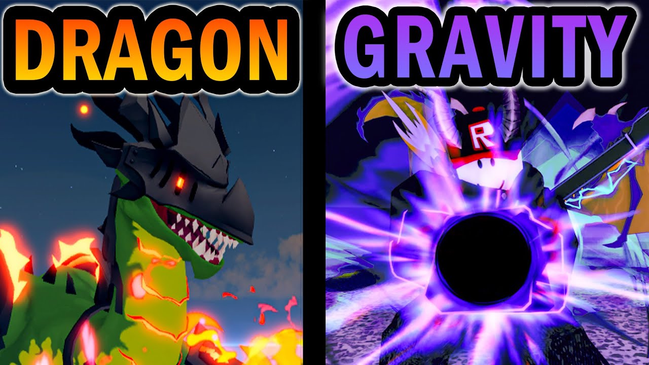 Dragon (West) VS Gravity REWORK | PVP and Comparison | Blox Fruits