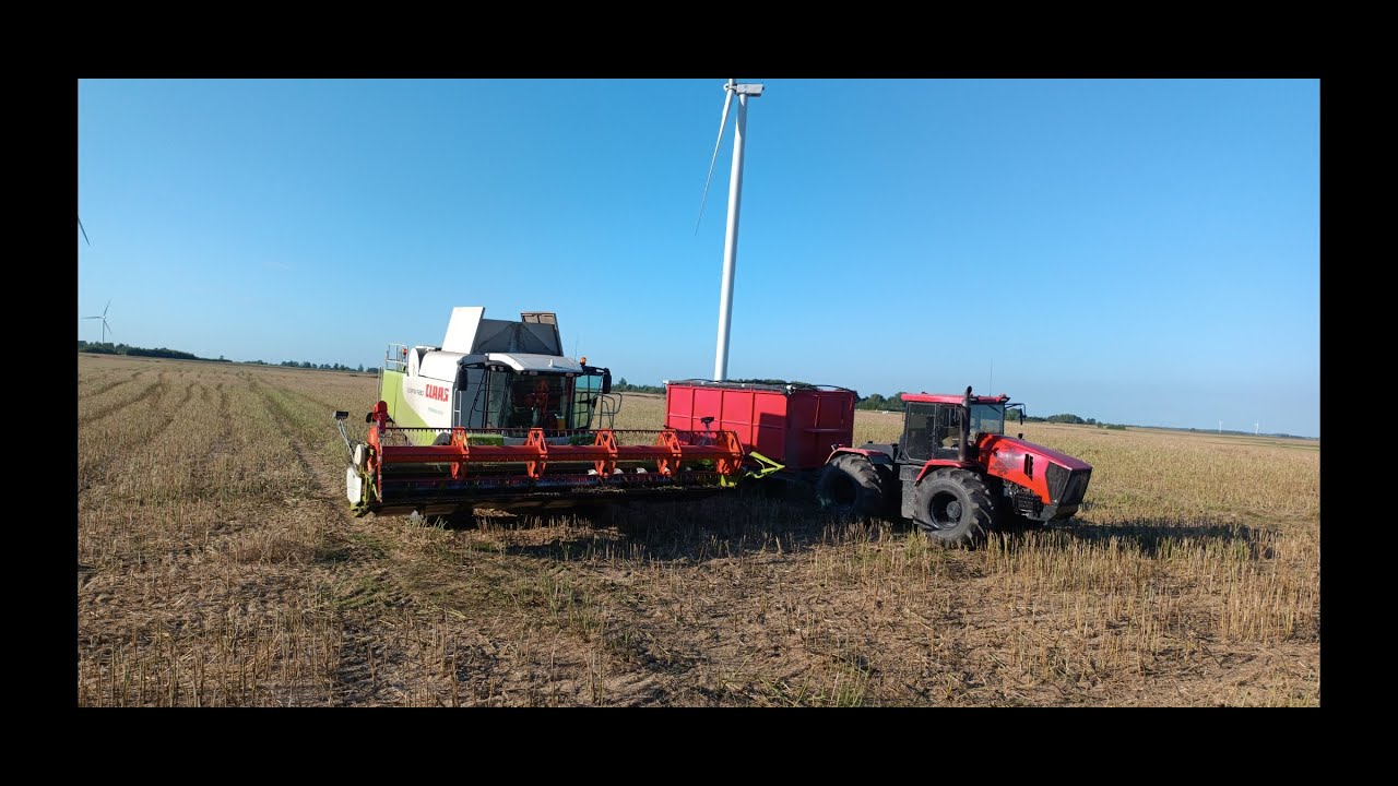 Xtz exckliusive Rugpjūtis - Rugsėjis darbų video foto. T-150k Кировец