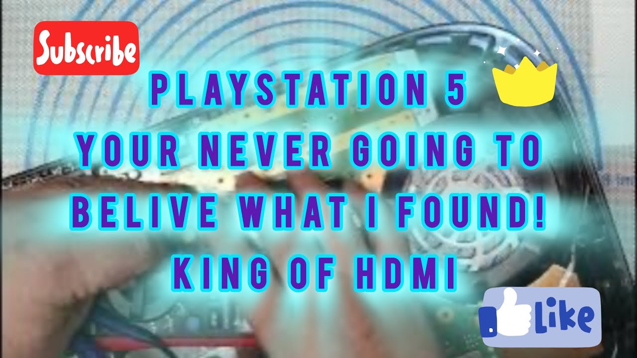 PLAYSTATION 5 REPAIR - HDMI PIN 18 SHORT FIX!  ***NOT WHAT YOU THINK!!!*** - King of HDMi
