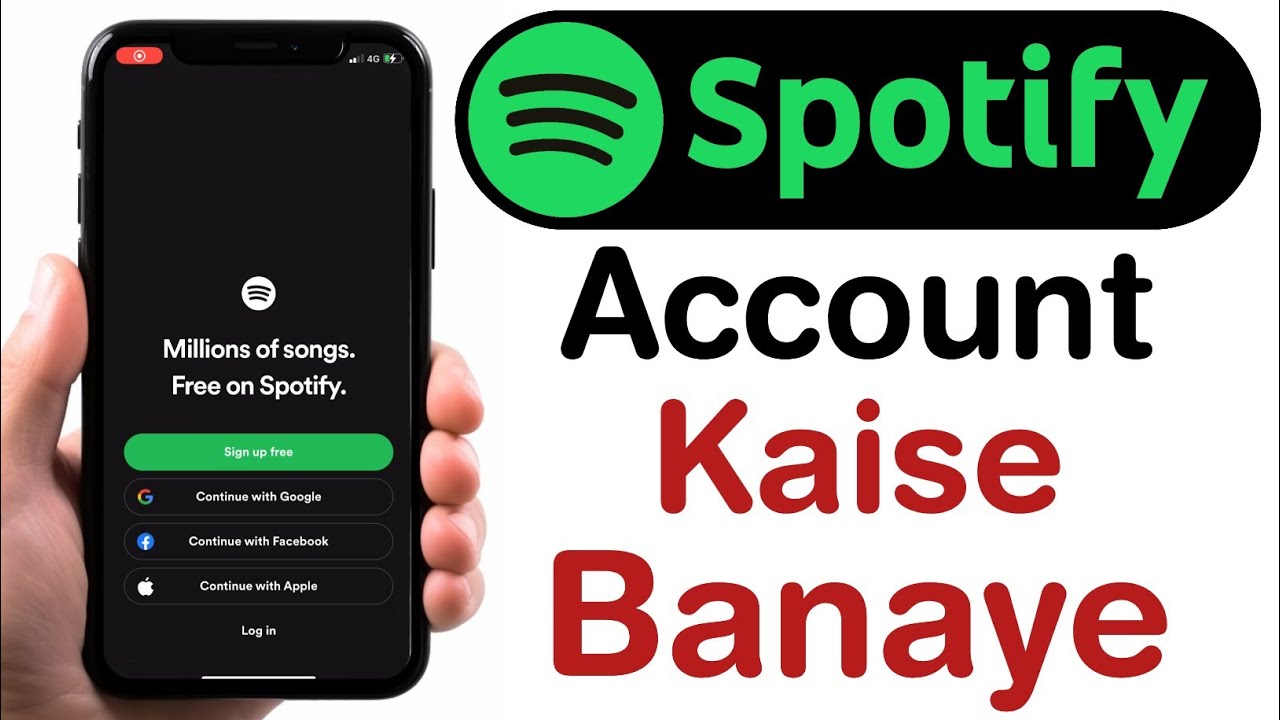 How to Create Spotify Account | Spotify id kaise banaye | SPOTIFY
