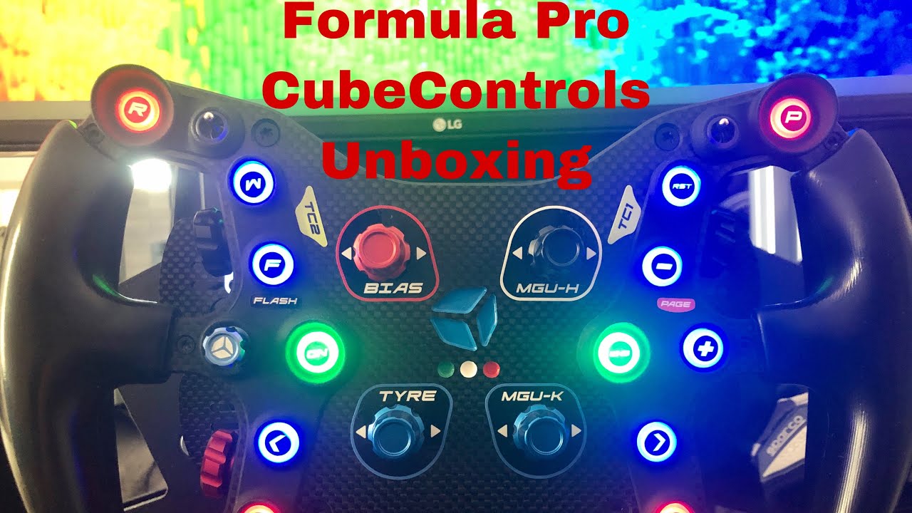 CubeControls Formula Pro Unboxing ITA #unboxing #simracing #review #cubecontrols