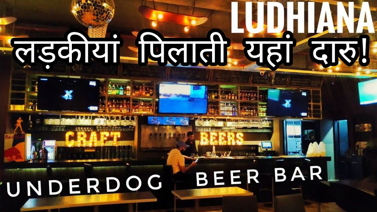 Ludhiana city tour of Underdog restaurant and Bar | sarabha nagar kipps Market Ludhiana | food vlog