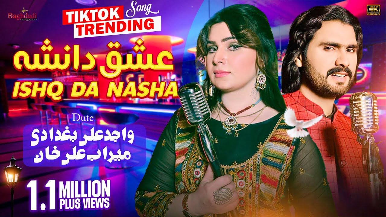 ISHQ DA NASHA | Wajid Ali Baghdadi Duet Meerab Ali Khan | Nashai Song 2024 | Official Music Video