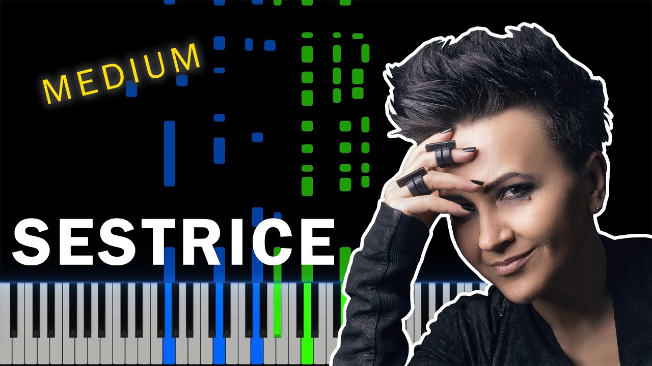 PJEVAT ĆEMO ŠTA NAM SRCE ZNA - Amira Medunjanin PIANO TUTORIAL