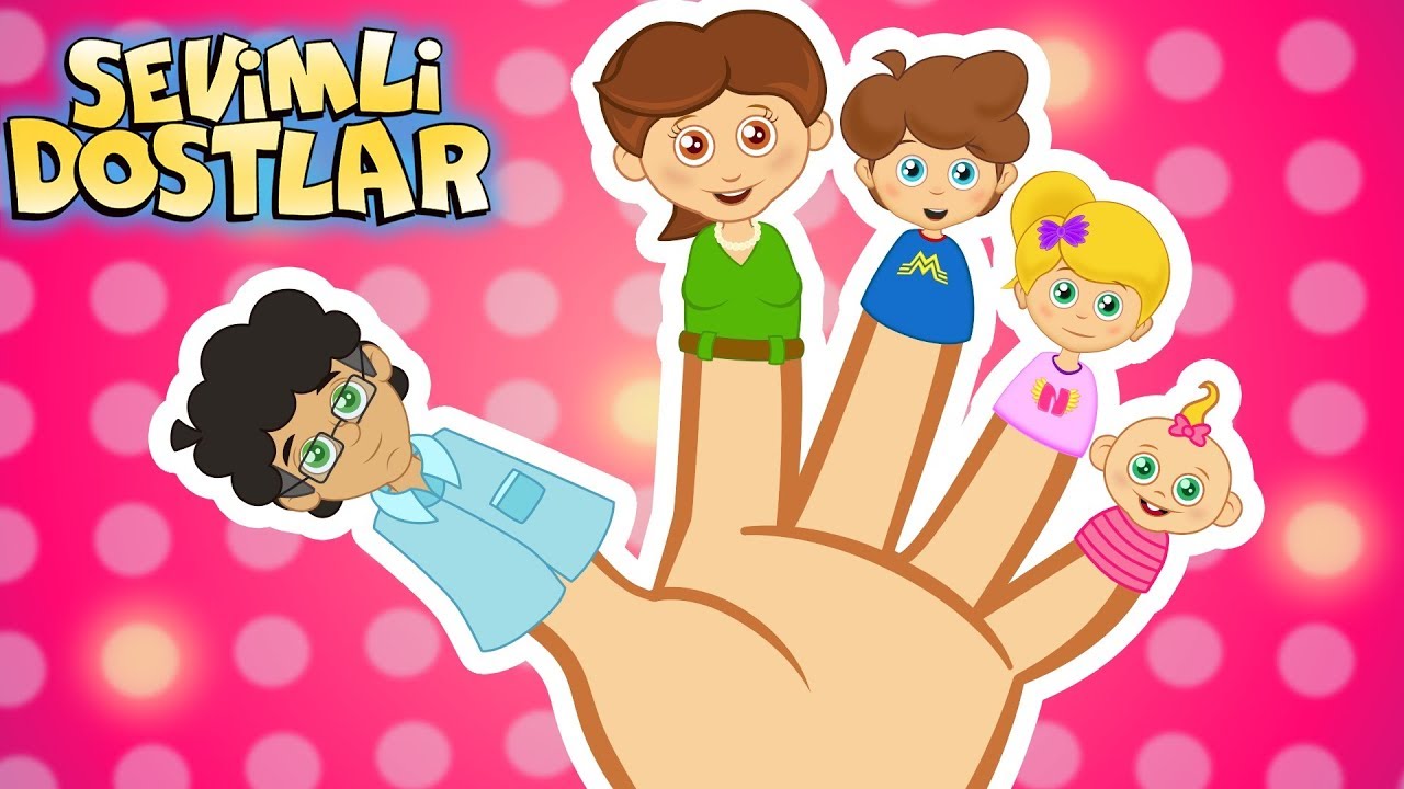 Parmak Ailesi &ccedil;izgi film &ccedil;ocuk şarkıları 75DK Sevimli Dostlar | Kids Songs and Nursery Rhymes
