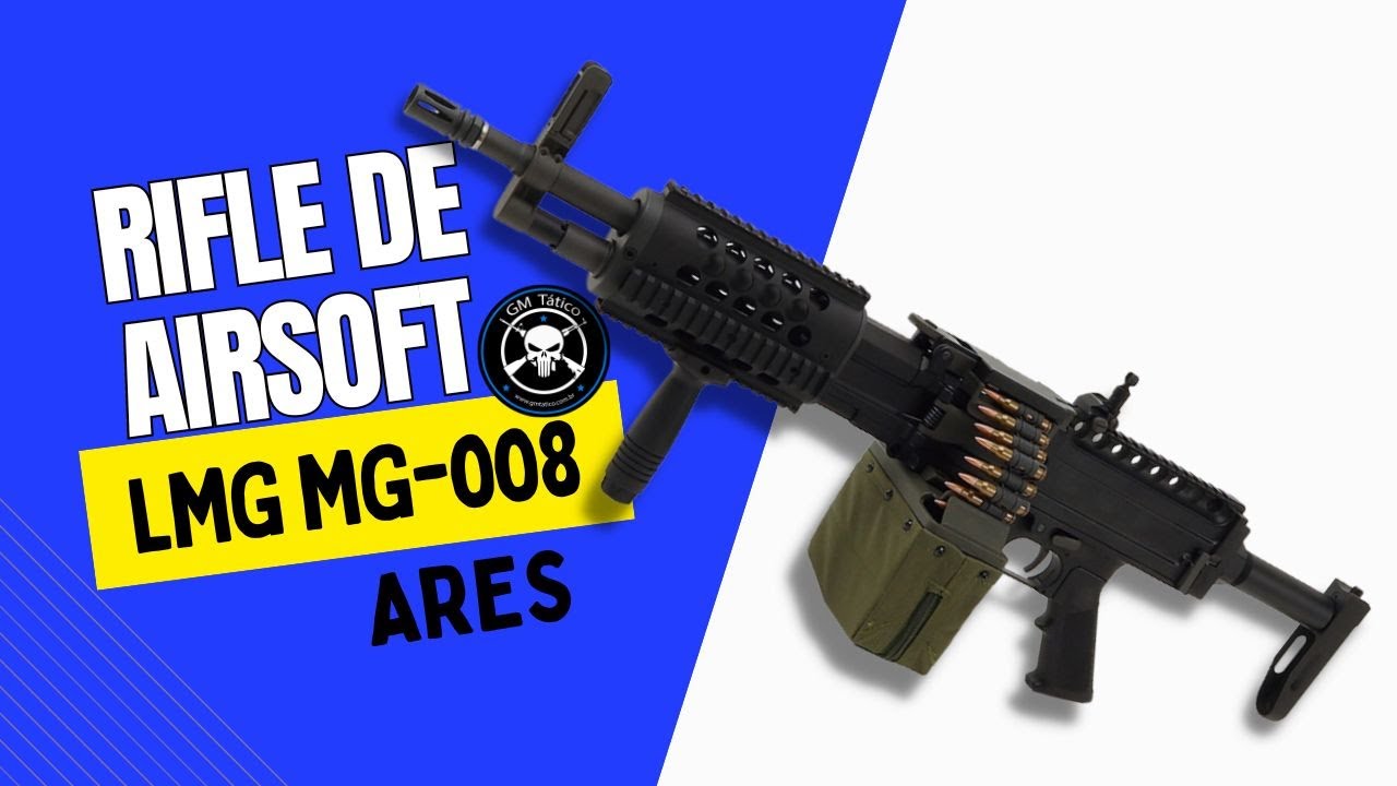 REVIEW | GM TATICO | AIRSOFT | LMG M008 ARES