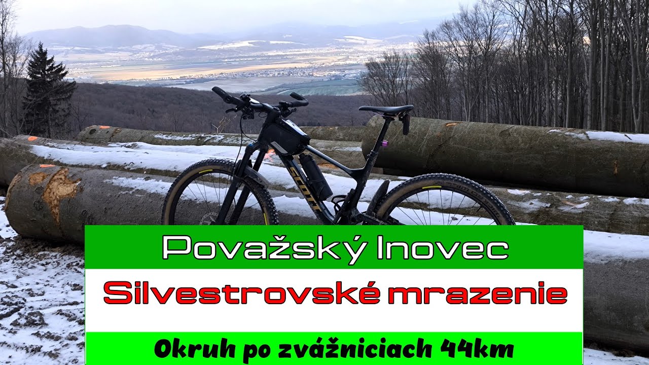 Silvesterovská jazda pohorím Považského Inovca