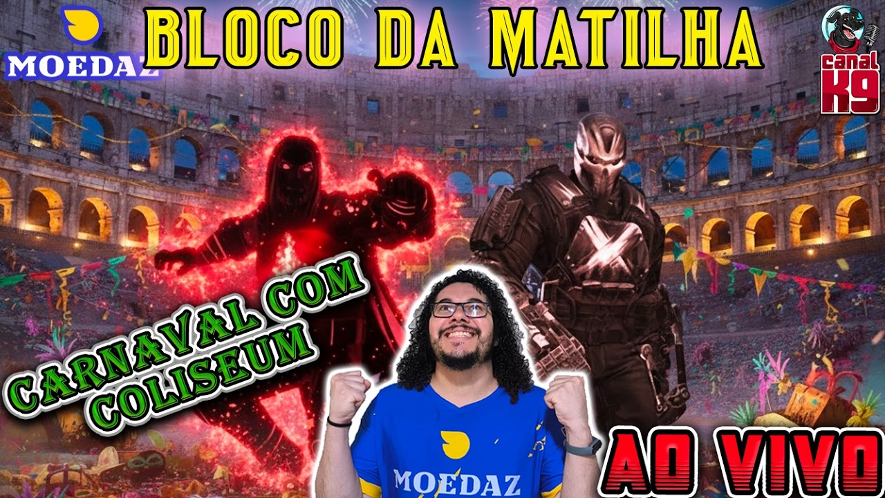 CARNAVAL K9! Coliseum + SORTEIO ESPECIAL! - Marvel Torneio de Campeões | MCoC