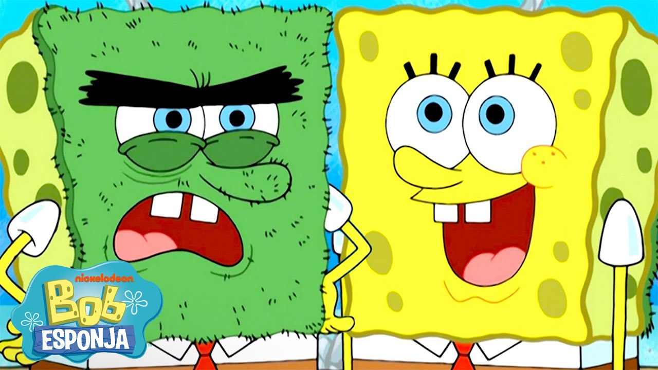 Bob Esponja | ¡El maratón definitivo del Día Opuesto de Bob Esponja! 🙃 | 1 hora | Español