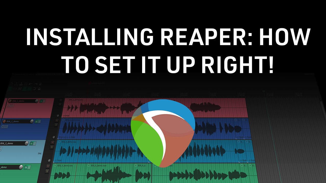 Installing Reaper: Setting it up RIGHT! (Project Defaults/Project Directory)