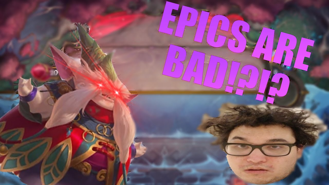 When Mr. Streamer says Epics are BAD! | Legends of Runeterra Funny Video