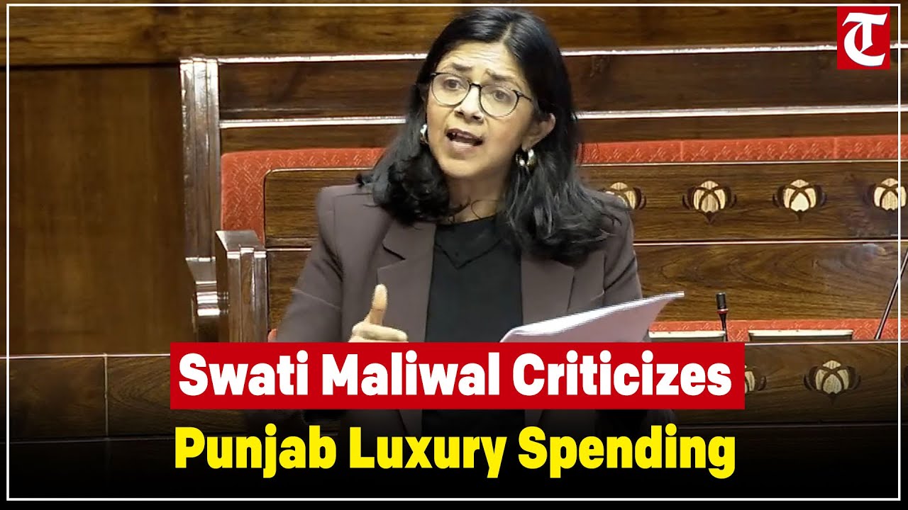 Swati Maliwal Slams Punjab CM’s Luxury Spending Amid ₹4 Lakh Crore Debt Crisis