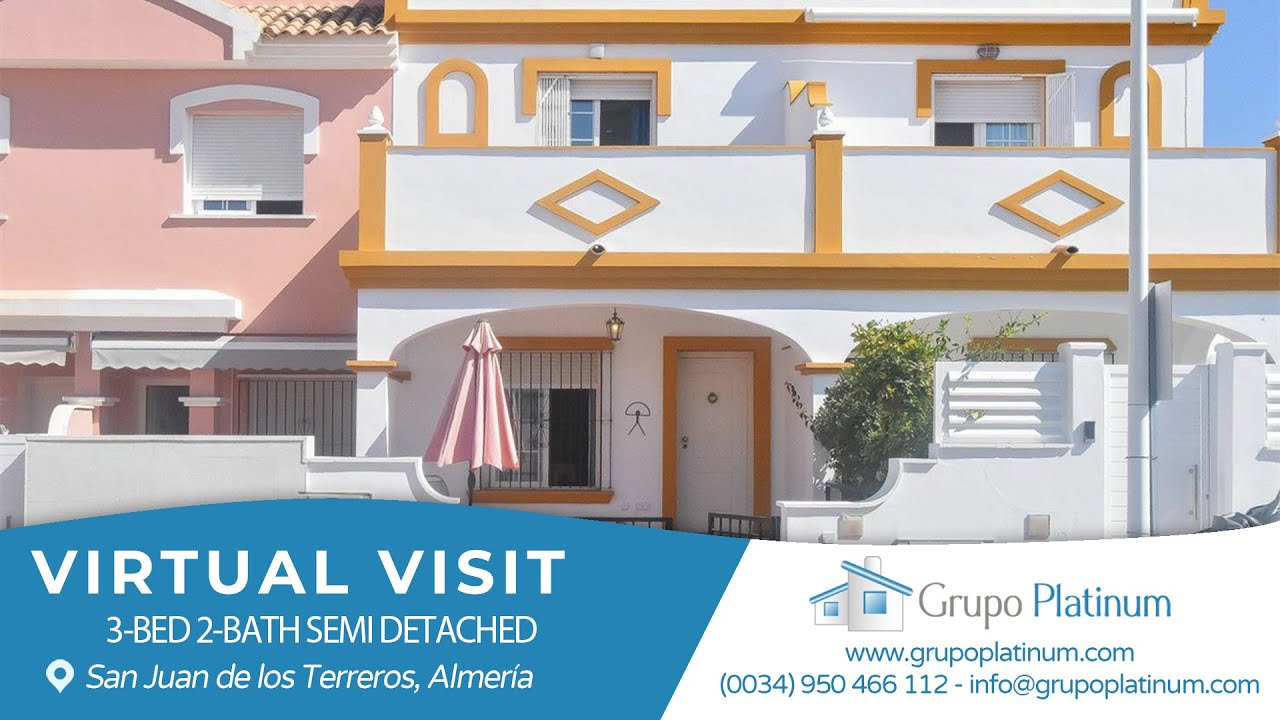 Charming 2-Bedroom Townhouse with Terraces & Solarium in San Juan de los Terreros, Spain