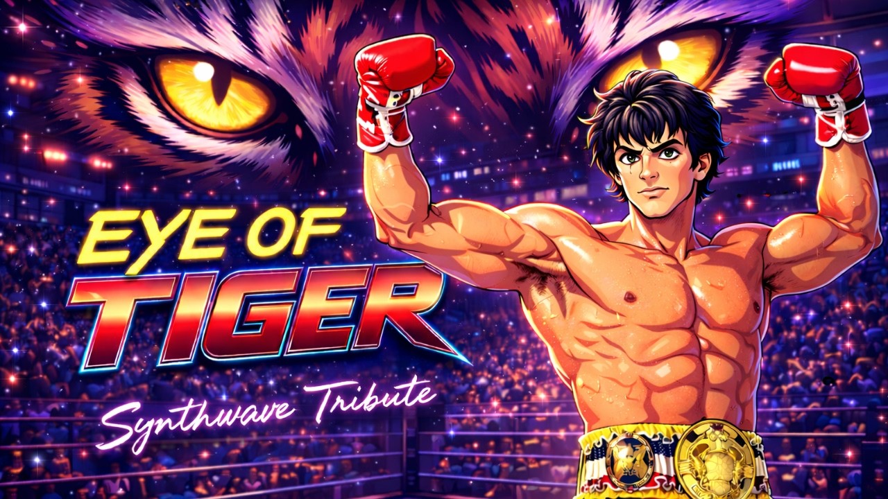Eye of the Tiger - Rocky III Synthwave Retrowave Edition
