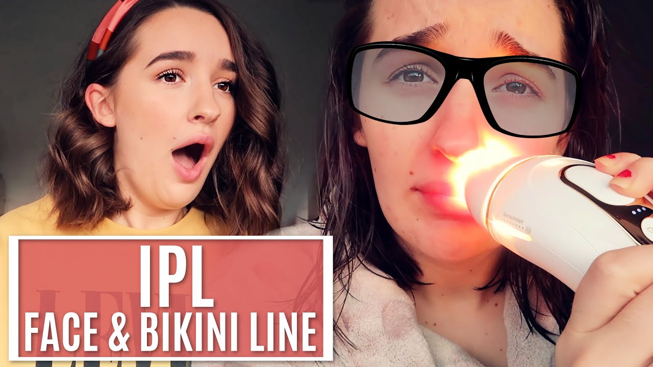 CONTINUING MY IPL JOURNEY: UPPER LIP & BIKINI LINE?! | LASER HAIR REMOVAL AT HOME