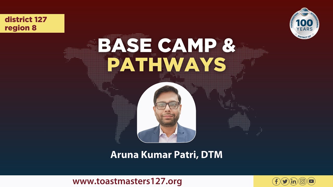 Monthly Workshop | Base Camp & Pathways by Aruna Kumar Patri, DTM