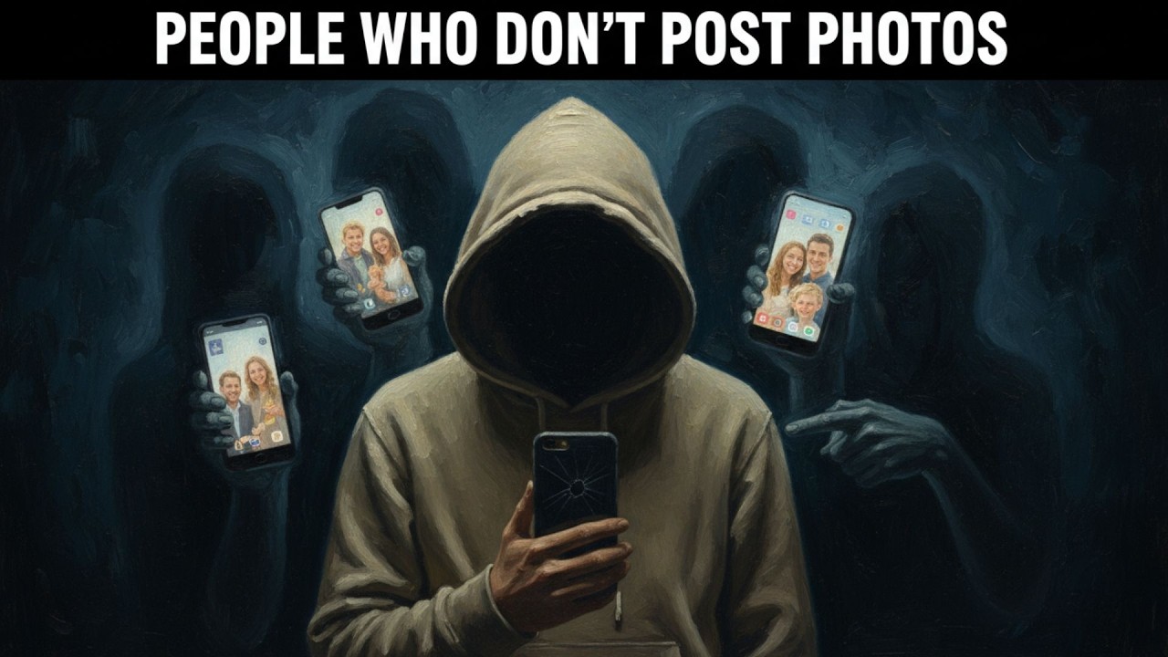 Psychology of People Who Don't Post Their Photos on Social Media (Not AI)