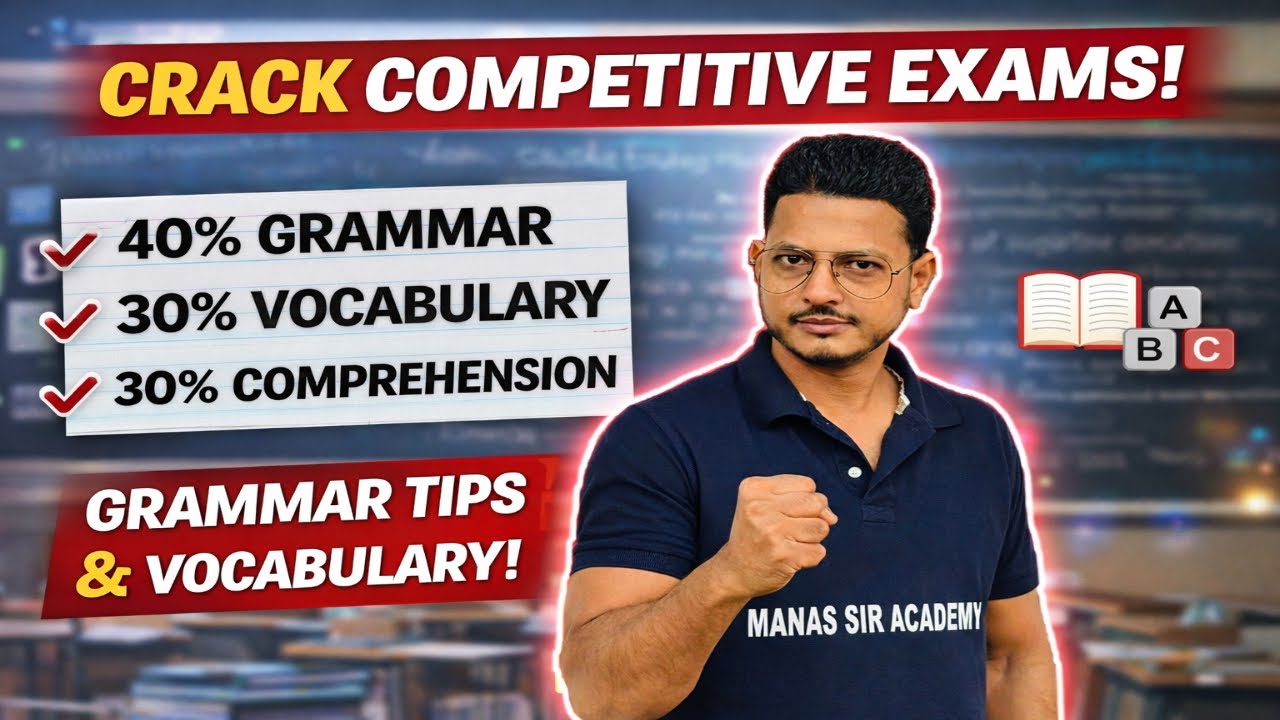 40% English marks Just From GRAMMER ||English NOUN concept with REAL Life examples || OSSC OSSSC ||