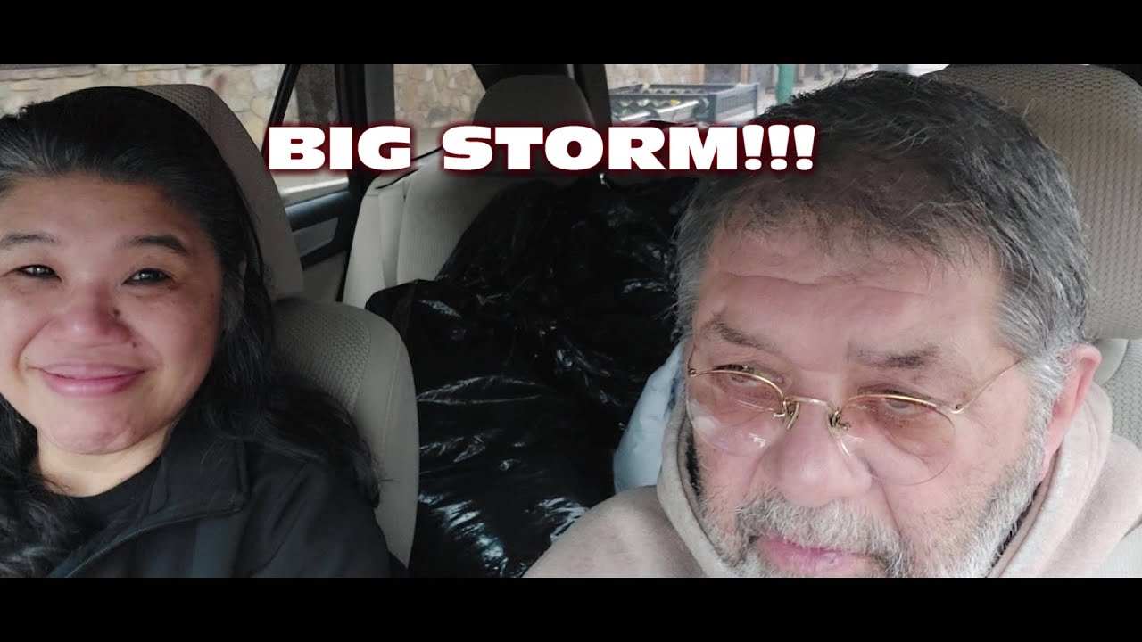 Gatlinburg. Marie and I tour the BURG during the STORM