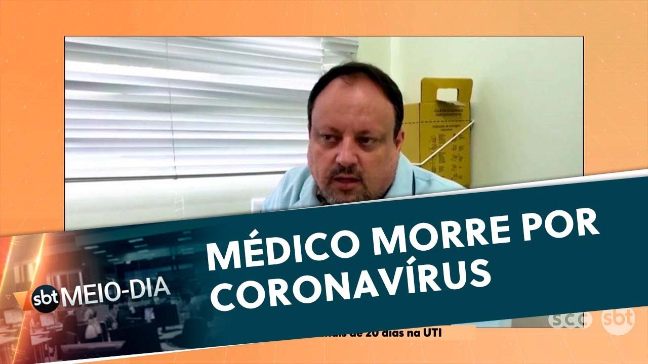 Médico morre por coronavírus em Balneário Camboriú | SBT Meio-dia (23/04/20)