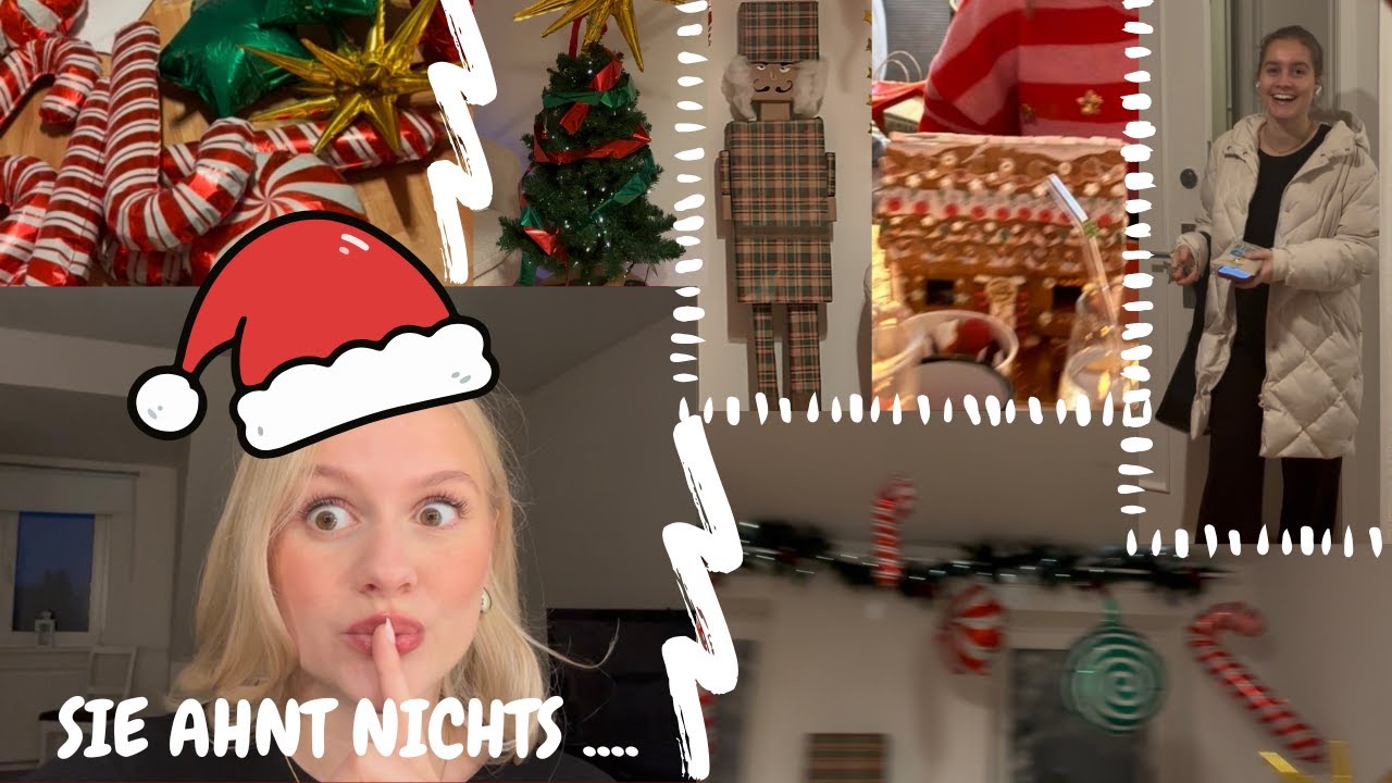 Christmas Room Makeover – Ich überrasche meine Schwester 🎄