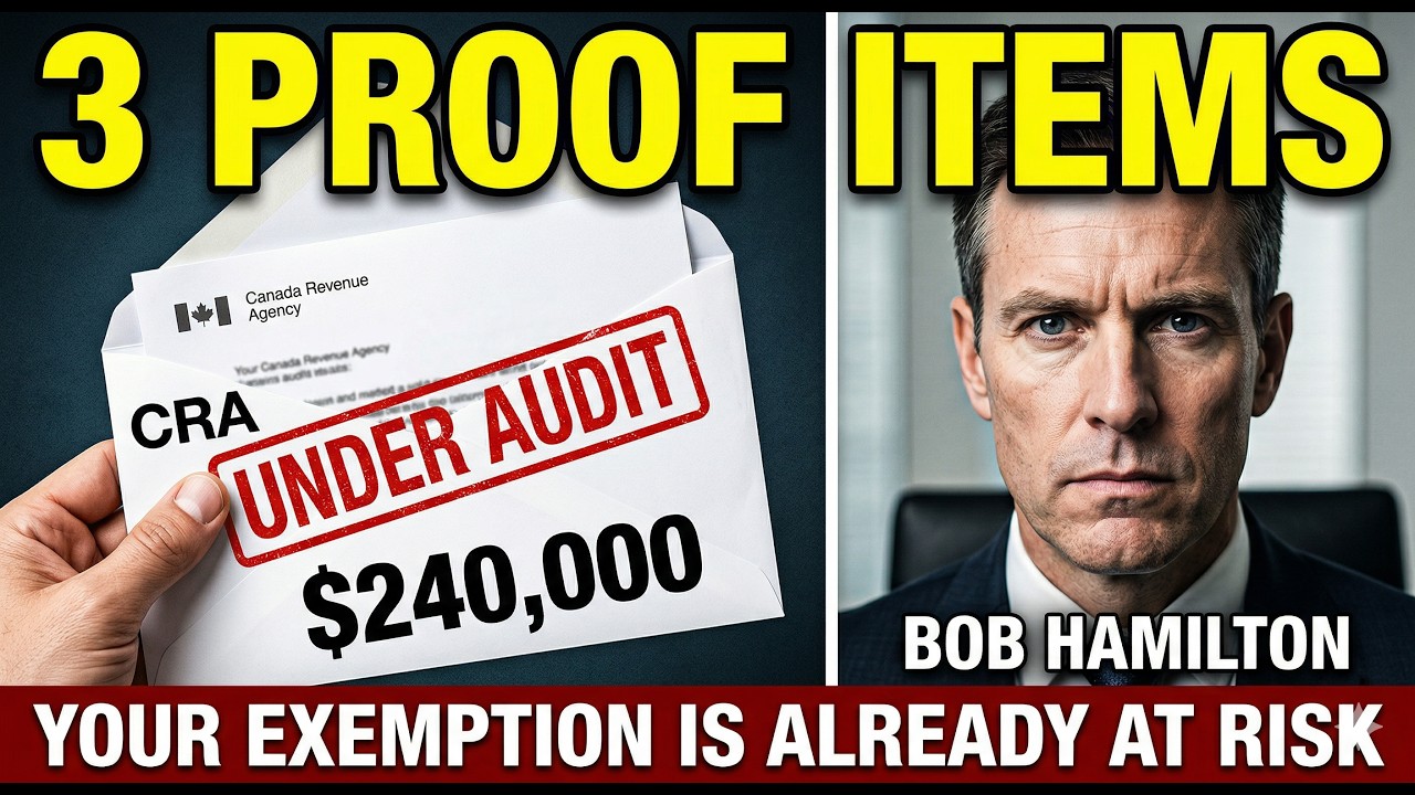 CRA EXIT TAX: 3 Proof Items That Get Your Exemption Denied (Canada)