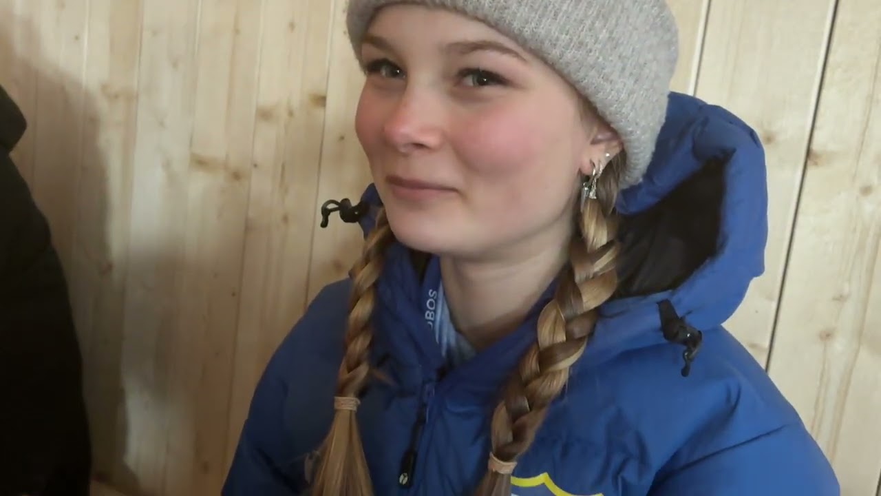 Säfsen 260215 med Elvira och Gotte
