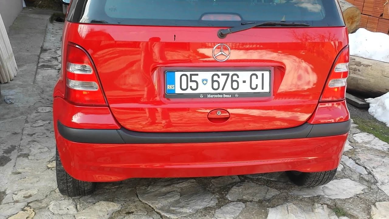 A170 w168 cdi 2004 review